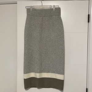 Kenar Knit High Waistes Pencil Skirt size M